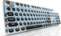 EWEADN TK950 Typewriter Keyboard Wireless Mechanical Keyboard, 104 Keys Aesthetic Typewriter Keyboards with Blue Backlit, Anti-Ghosting, Blue Switch Bluetooth/2.4GHz/Wired Cute keyboards-Black by SEUNKWANG