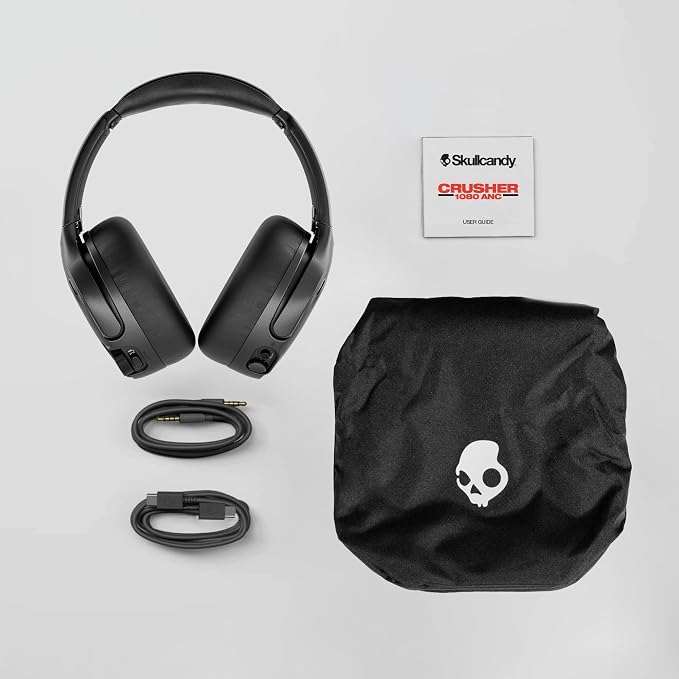 Skullcandy Crusher 1080 ANC Headphones with Sound by Bose - Primer | Multi-Sensory Bass, Active Noise Cancelling, Bose Audio Technologies, 60 Hours Battery, Microphone, Travel, Music, Commuting - Image 10