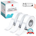 Phomemo Labels D30 Label Tape, Black on White, 0.47 in 12 x40mm, 480 Tapes by Phomemo