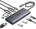 UGREEN USB C Docking Station Dual Monitor, 10-in-1 Laptop Dock with 2 HDMI | 2x HDMI, Single 8K, 100W PD, 1Gbps Ethernet, 4x 5Gbps USB-A/C Data, SD/TF, Revodok Pro Aluminum USB-C Dock for Dell/HP/Lenovo by Unknown