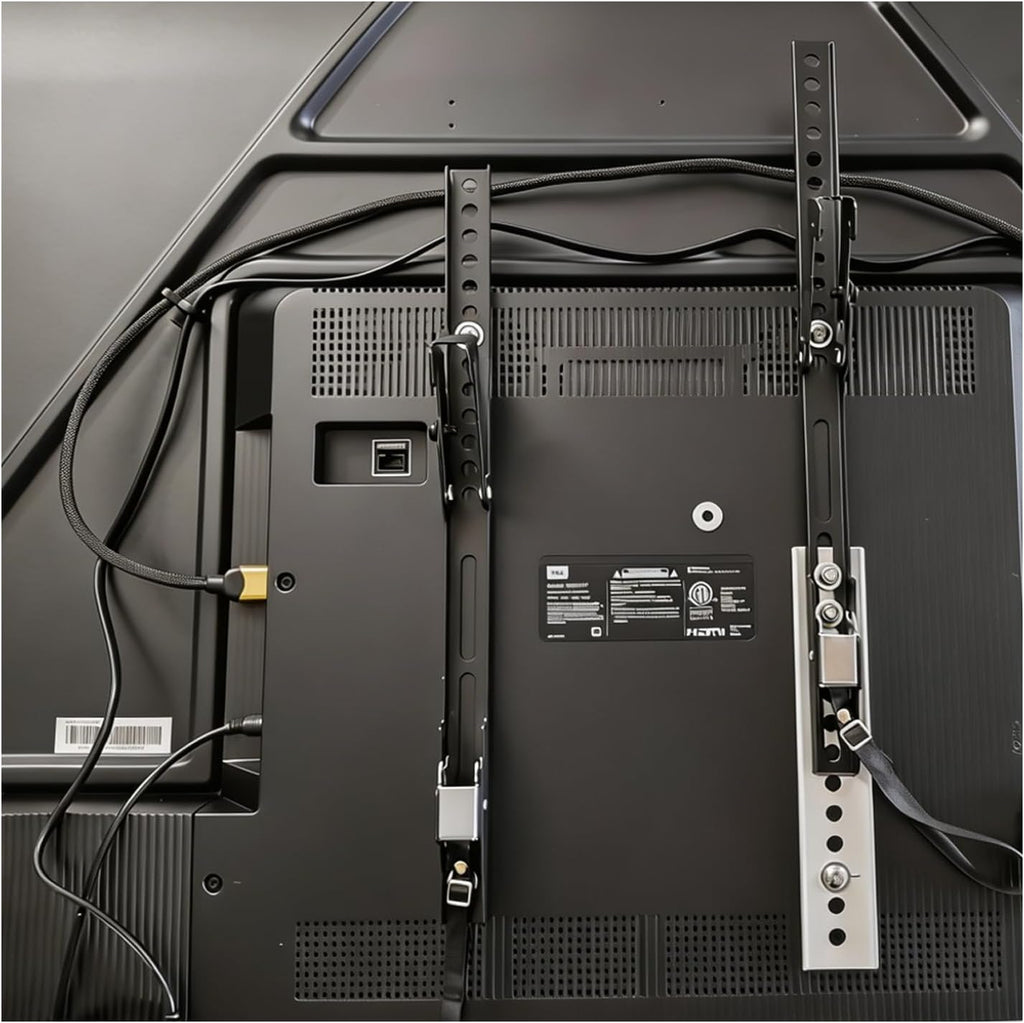 Vertical VESA Extender Kit, TV Mount Extender, 2 PCS, Black - Image 4