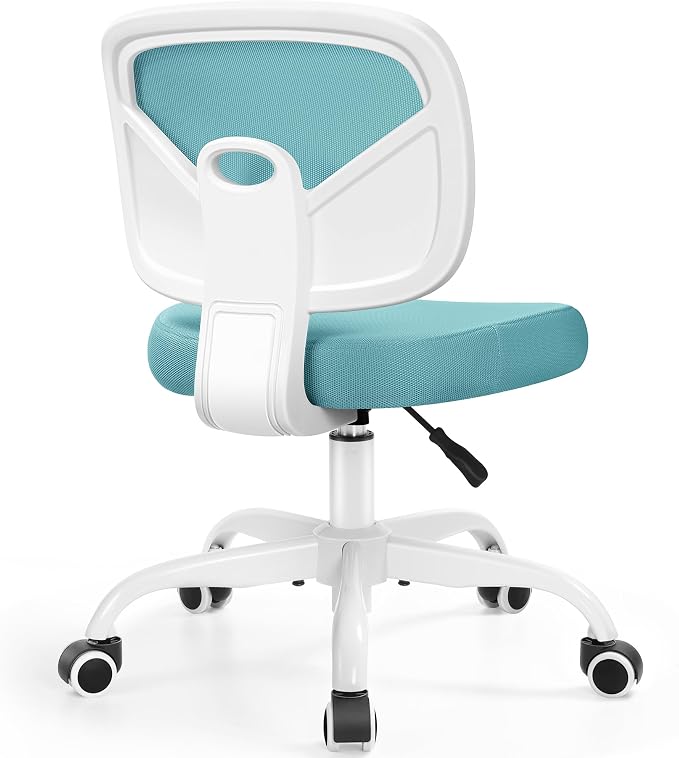 Kids Desk Chair, Pink Study Chair for Boys Girls with Height Adjustable, Swivel Mesh Task Student Chairs for 4-12, Growing Teen Office Chair for Home/School/Office (Teal) - Image 8
