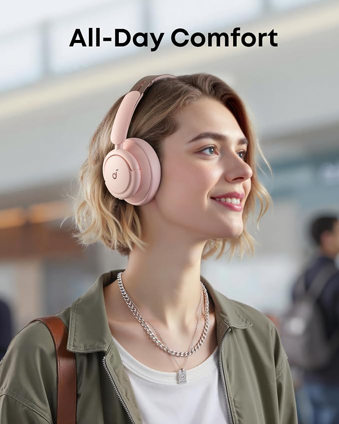 soundcore Life Q30 by Anker, Hybrid Active Noise Cancelling Headphones with Multiple Modes, Hi-Res Sound, Custom EQ via App, 50H Playtime, Comfortable Fit, Bluetooth, Multipoint Connection | Over-Ear, Bluetooth, Multiple Modes, Hi-Res, Custom EQ via Ap... - Image 4