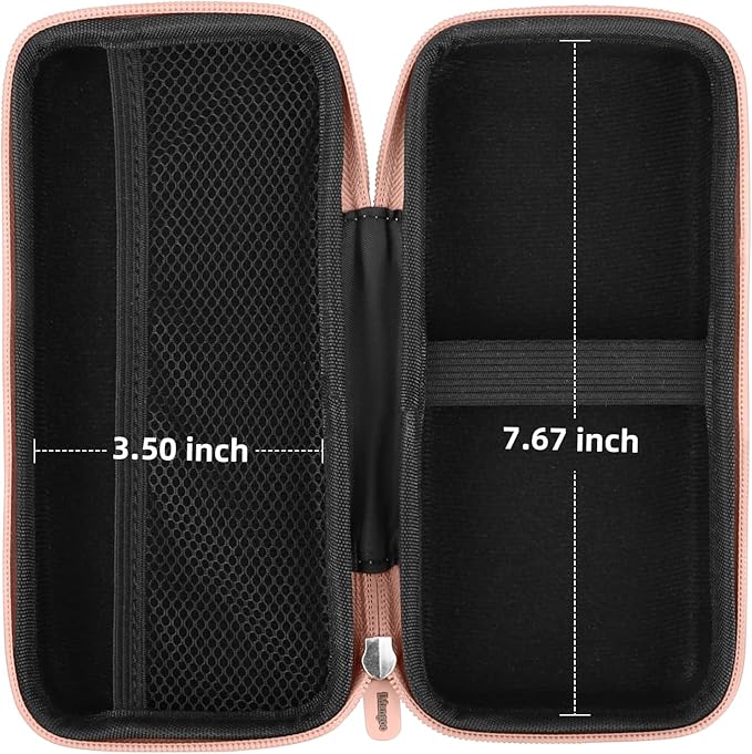 iMangoo Travel Essential Electronics Organizer Charger Case Carrying Pouch | 8.5x4.5x2" Power Bank Tech Accessories Protective Storage Shockproof Portable Purse Men Women School Office Trips Must Have - Image 3
