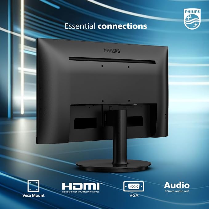 Philips 22 Inch Computer Monitor FHD 100Hz VA VESA Flicker-Free, 221V8LB | 1920×1080 LED Monitor, 4ms GtG, Adaptive Sync, HDMI 1.4, Tilt Adjust, Low Blue Light, 4yr Advance Replacement Warranty - Image 6