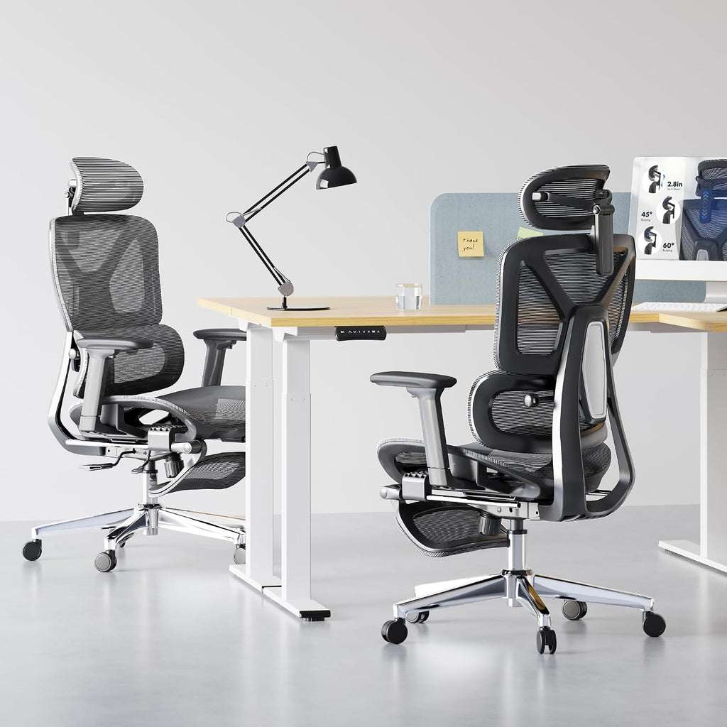 FLEXISPOT ErgoX Premium Ergonomic Office Chair Dark Grey-FT - Image 12