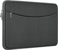 Laptop Sleeve Case 14 inch, Shockproof Protective Laptop Cover Carrying Computer Bag with Accessory Pocket Portable Computer Case for 14" MacBook, HP, Dell, Lenovo, Acer, Grey by ampoock