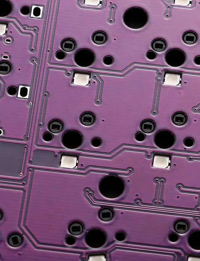 YIVU Corne V4.1 Split Ergonomic Keyboard, 40% 3x6 Ortholinear Layout, Hot-Swappable Mechanical Keyboard with Per-Key RGB, Vial and VIA Programmable, Comes with Pre-Lubed Linear Switches (Wired) - Image 8