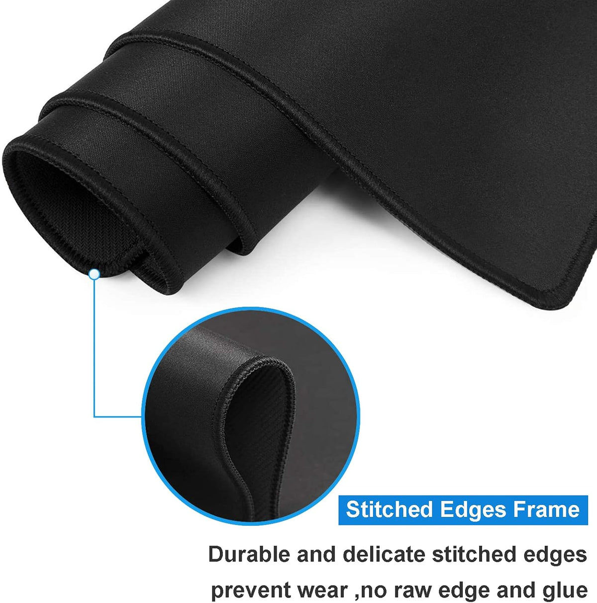 XXL Large Gaming Mouse Pad The Chosen One Custom Desk Pad,Mousepad with Anti-Slip Rubber Base,Stitched Frame Mouse Mat,Portable Desk Mat for Computer Keyboard Mice Laptop & PC,31.5X15.7 Inch - Image 7