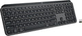 Logitech MX Keys S Wireless Keyboard Low Profile Fluid Precise - Graphite | Fluid precise quiet typing, programmable keys, backlighting, USB C rechargeable, for Windows PC, Linux, Chrome, Mac by Unknown