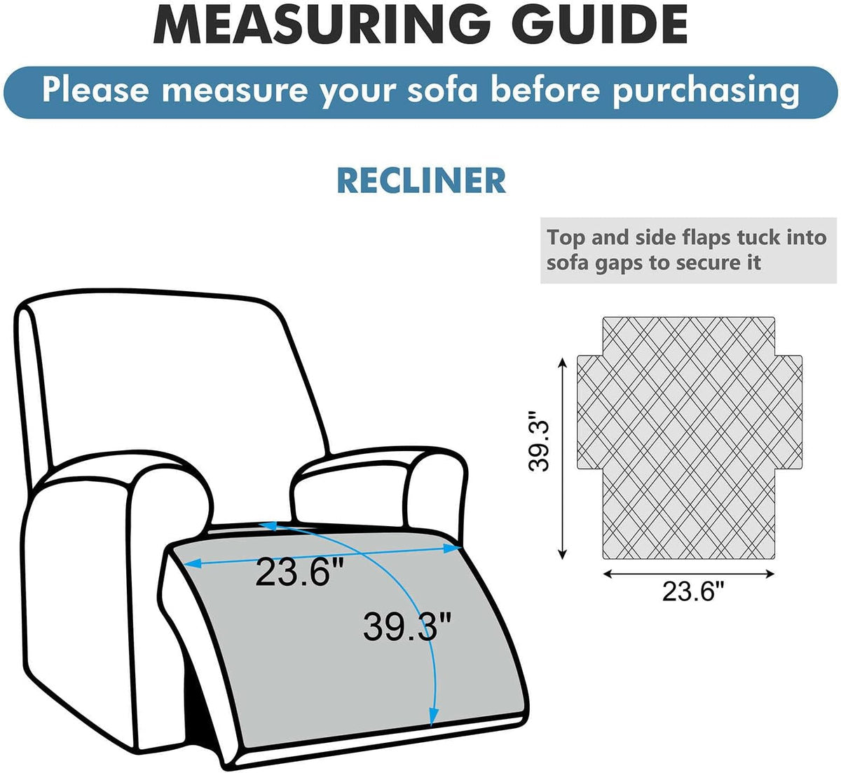 Waterproof Recliner Chair Cover for Pets Non Slip Washable Sofa Protector - Image 4