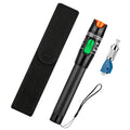 Moocci Visual Fault Locator Fiber Optic Tester - Fiber Optic Cable Tester Meter with FC to LC Adapter - Tools Tester Kit for LC/FC/SC/ST, Network Cable Test by Moocci