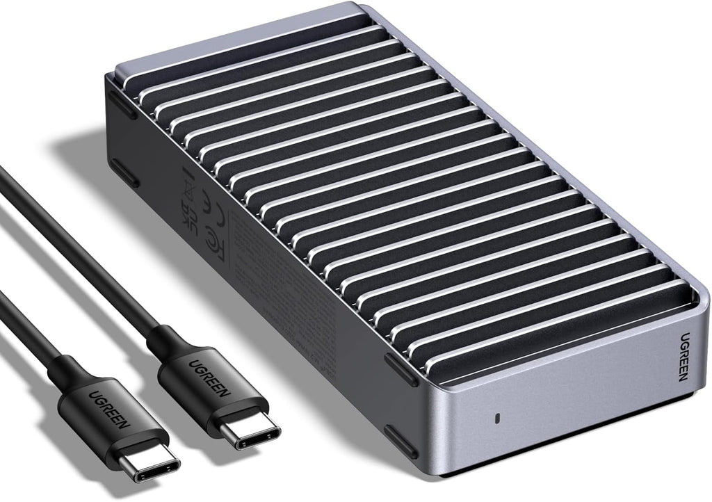 UGREEN 40Gbps M.2 NVMe Enclosure (SSD Not Included) by UGREEN