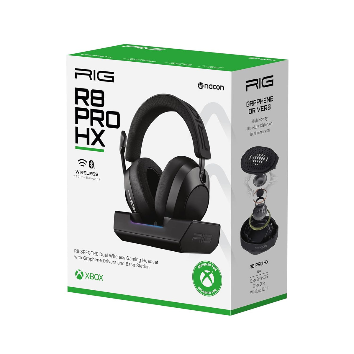 RIG R8 Spectre PRO HX Dual Wireless Gaming Headset for Xbox and PC - Image 14