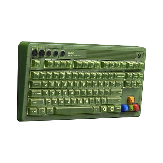8BITDO Retro 87-Key Wireless RGB Mechanical Gaming Keyboard - Xbox Edition - Image 2