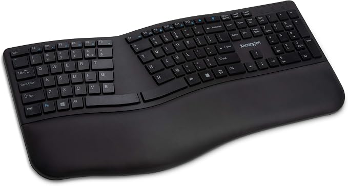Kensington Pro Fit Ergonomic Wireless Keyboard, Bluetooth - Black (K75401US) by Unknown