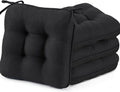 BETU Chair Cushions for Dining Chairs,3.5" Thick Kitchen Table Chair Pads with Ties,Non Slip Backing and Covers,Seat Cushion for Dining Room,Bar,Patio Chairs,18"X18"X3.5" by BETU