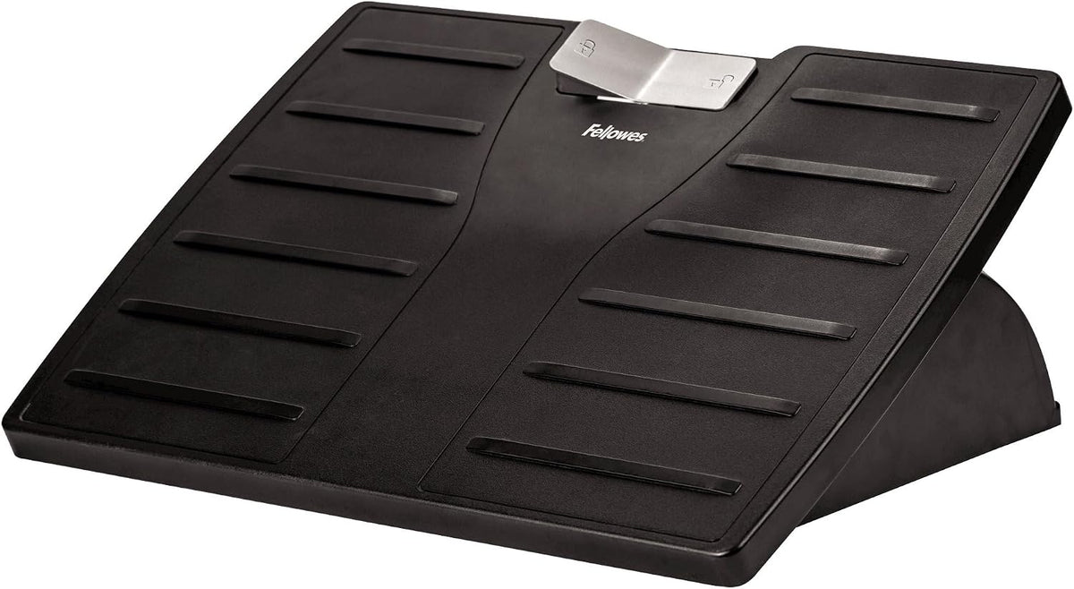 Fellowes Office Suites Metal Adjustable Foot Rest, Black by Fellowes