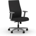 HON Ignition 2.0 Ergonomic Office Chair, Lumbar Support, Onyx | Ergonomic office desk chair with lumbar support, adjustable arms, office decor, workstation comfort for focused productivity by HON