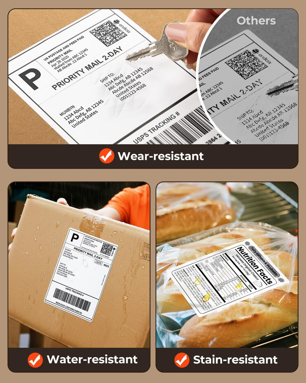 MUNBYN 4x6 Thermal Printer Labels, Commercial Grade, 220 Sheets/Stack - Image 7
