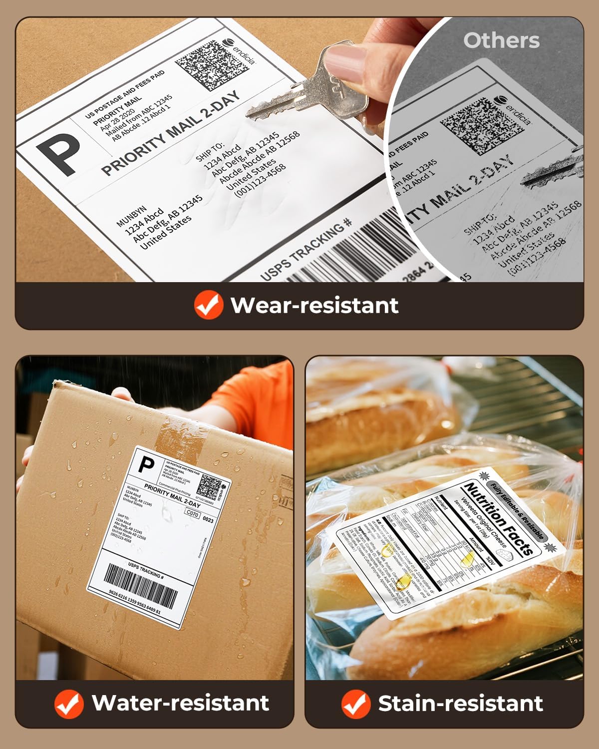 MUNBYN 4x6 Thermal Printer Labels, Commercial Grade, 220 Sheets/Stack - Image 7
