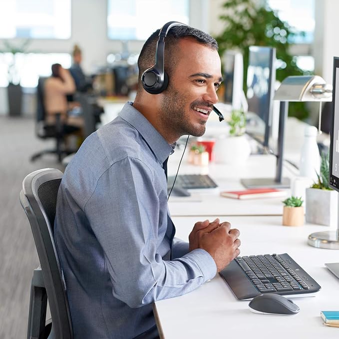 Logitech New logitech h390 USB Headset with noisecanceling Microphone Bulk Packaging, 5.8 Ounce - Image 6