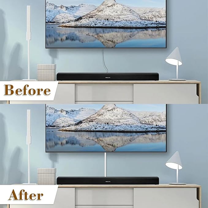 78”Cord Hider for Wall Mounted TV,Adhesive One-Cord Cable Hider for Wall,Cord Covers Raceway Kit for Wires Hider,Flexible Silicone Cable Concealer for Home Office,W 0.54”× H 0.39” - Image 9
