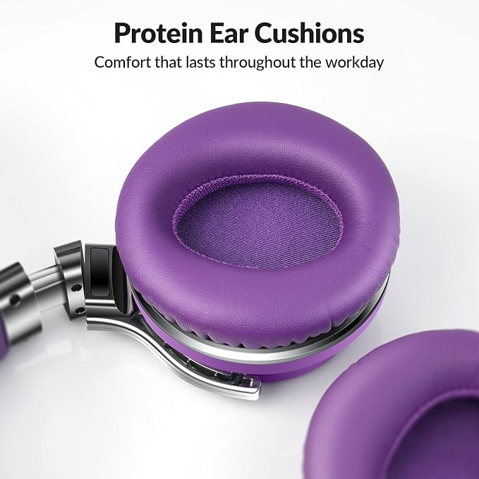 Million Sold 10 Years Classic E7 Active Noise Cancelling Headphones with Upgraded Noise Cancellation, Bluetooth Headphones Wireless with HD Sound Vivid Deep Bass, for Home Office Travel Gift Pcs - Image 4