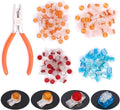 Hilitchi 200-Pcs Data Phone Wire Butt Splice 2/3 Ports UY/UR/UB Crimp Terminal Connectors Assortment Kit - with Connector Crimping Pliers by Hilitchi