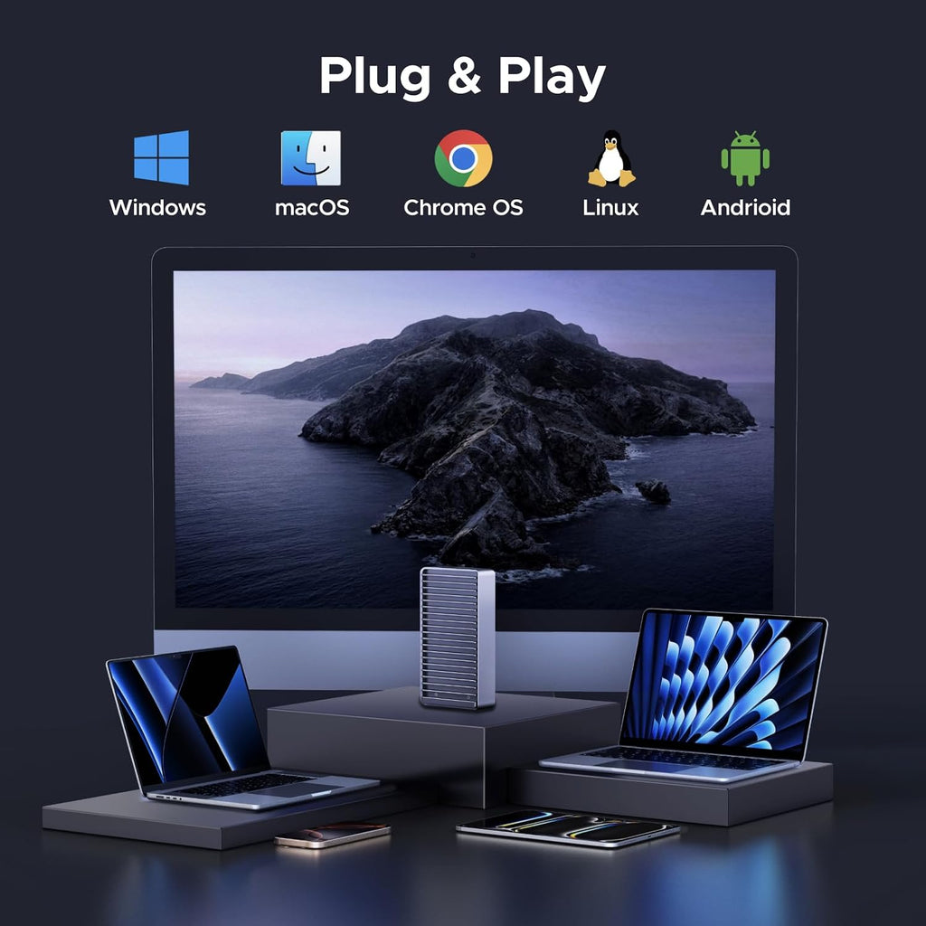 UGREEN 40Gbps M.2 NVMe Enclosure (SSD Not Included) - Image 8