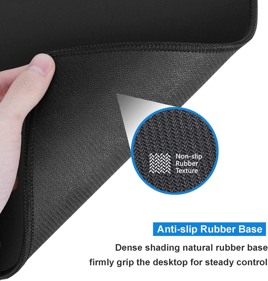 Extra Large Gaming Mouse Pad Design Desk Pad XXL,Mousepad with Non-Slip Rubber Base & Stitched Edges Mouse Mat,Portable Desk Mat for Computer Keyboard Mice Laptop and PC,31.5X15.7 inches - Image 7