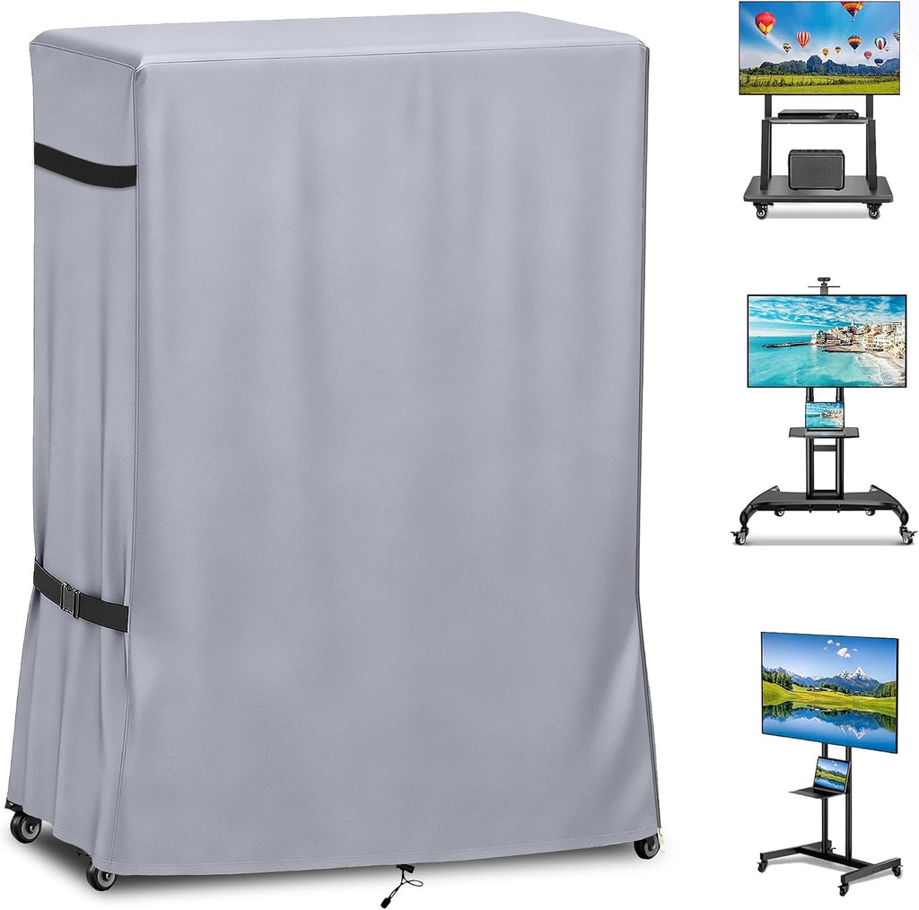 Weatherproof 60-65Inch Outdoor TV Stand Cover for Rolling/Mobile Stand by Alickwang