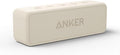 Soundcore Anker 2 Portable Bluetooth Speaker, Stereo Sound, IPX7 | BassUp, 24H Playtime, Bluetooth 6, Wireless Speaker for Home, Outdoors, Travel-Beige by Unknown