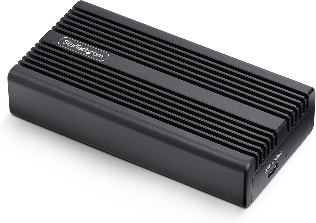 StarTech USB4 40Gbps M.2 NVMe SSD Enclosure (1USB4-NVME-ENCLOSURE) by StarTech.com