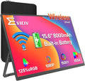 EVICIV Wireless Portable Monitor with 8000mAh Battery, 15.6" (4-5H) | Support AirPlay, Miracast Laptop Display, USB-C & MINI HDMI & VESA, Travel Second Screen for Laptop, Computer, Game Consoles by EVICIV