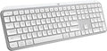 Logitech MX Keys S Wireless Keyboard Low Profile Fluid Precise - Pale Grey | Fluid precise quiet typing, programmable keys, backlighting, USB-C rechargeable, for Windows PC, Linux, Chrome, Mac by Unknown