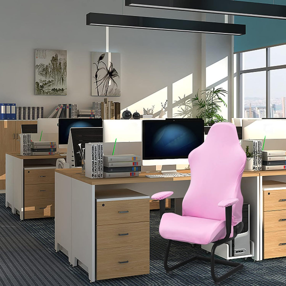 BTSKY Ergonomic Office Computer Game Chair Slipcovers (No Chair) - Image 5