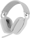 Logitech Zone Vibe 100 Wireless Over Ear Headphones - Off White | Lightweight, over ear, advanced multipoint Bluetooth, works with Teams, Google Meet, Zoom, Mac/PC by Unknown