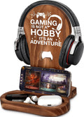 Christmas Birthday Gamer Gifts for Teenage Boys Men, Gaming Headphone Stand by CryCarrot