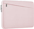 15.6 inch Laptop Sleeve Case, Durable Computer Carrying Bag Protective Case Briefcase Handbag with Front Pocket, Slim Laptop Cover for 15.6 Inch HP, Dell, Lenovo, Asus, Notebook, Pink by AREYLO