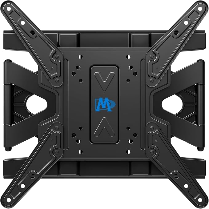 Mounting Dream Ultra Slim Full Motion TV Wall Mount, Low Profile Articulating TV Mount for 26 to 75 Inch TVs - Smooth Extension, Swivel, Tilt, Fits 16" Studs, Max VESA 400x400mm, Holds 88lbs by MountingDream
