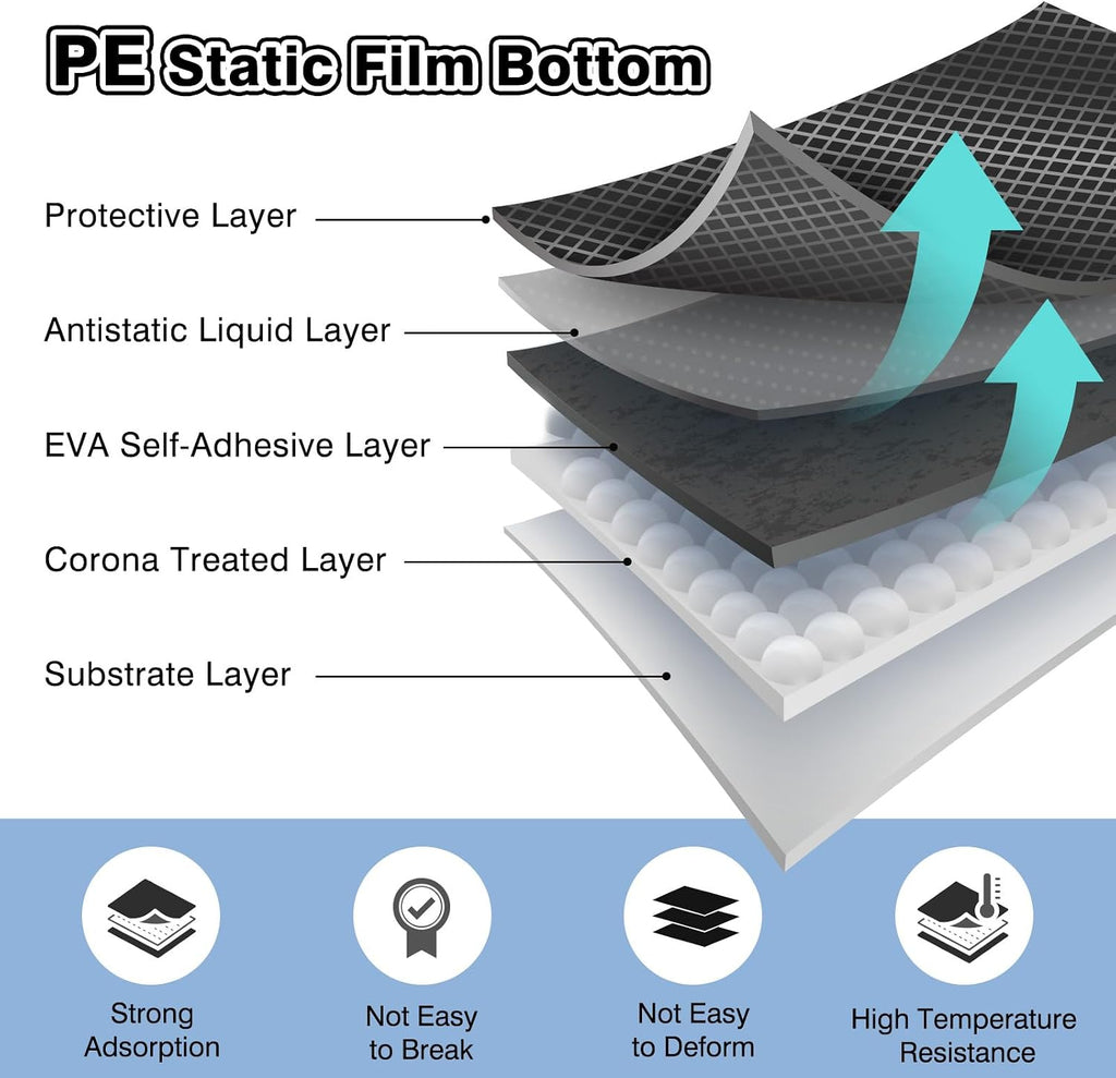 60” x 75” Waterproof Chair Mat for Hardwood, Office Chair Mat for Rolling Chair, Desk Mat for Hardwood Floor, Floor Mat for Home Office, Anti-Slip PVC Floor Protector for Gaming Room - Image 5
