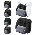 playvital 2 Pack Stand-AL Controller Stand for ps5, for ps4, Aluminium Metal Display Gamepad Holder for Xbox Series X/S, Xbox One, Switch 2 Pro, Universal Desktop Controller Supporter, Gray by playvital