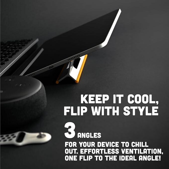 Steepy Portable Laptop Stand for Desk – Adjustable Height, & Portable Laptop Holder – Ergonomic Computer Stand for Cooling & Comfort – Slip-Proof, Sturdy Design – Universal Fit for 13-17 Inch Devices - Image 9