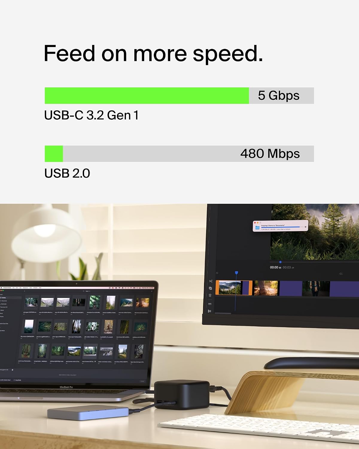 Belkin USB-C Docking Station 6 in 1 Core GaN - Image 4