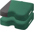 Stadium Seat Cushion for Bleachers, 2-in-1 Reversible Soft & Firm | Bleacher Cushion with Memory & High-Density Foam, Ergonomic Non-Slip Design, Portable for Indoor & Outdoor Sports, Events by Relispo