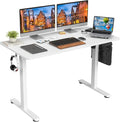 Electric Standing Desk Adjustable Height Sit Stand Home Office Desk with Splice Board by STARYHavenLiving