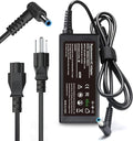 45W Laptop Charger for HP Laptop Computer,19.5V 2.31A Smart Blue Tip Power Adapter for HP Pavilion x360,Envy 11 13 15,EliteBook 840 G3 G5,Chromebook,Spectre,Stream 11 13 14 ProBook Notebook AC Adapter by SKSTYLE