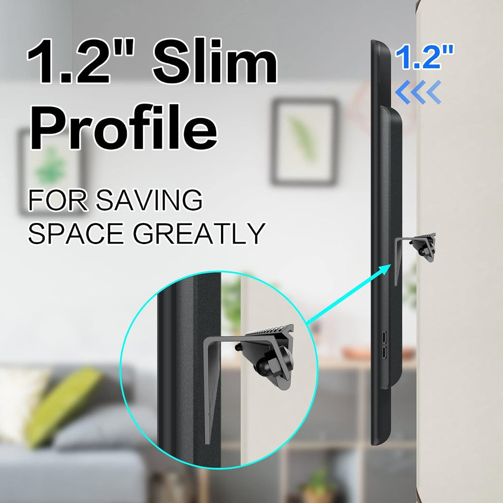 No Stud No Drill TV Wall Mount for 32-75 Inch TVs up to 150 lbs - Image 5