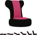 GIANTEX Floor Chair for Adults, Floor Gaming Chair (Pink) by GIANTEX